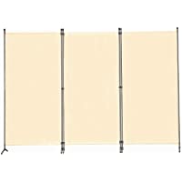 Angel Living Biombo Grande de 3 Paneles- Decoración Elegante- Separador de Ambientes Plegable- Divisor de Habitaciones…